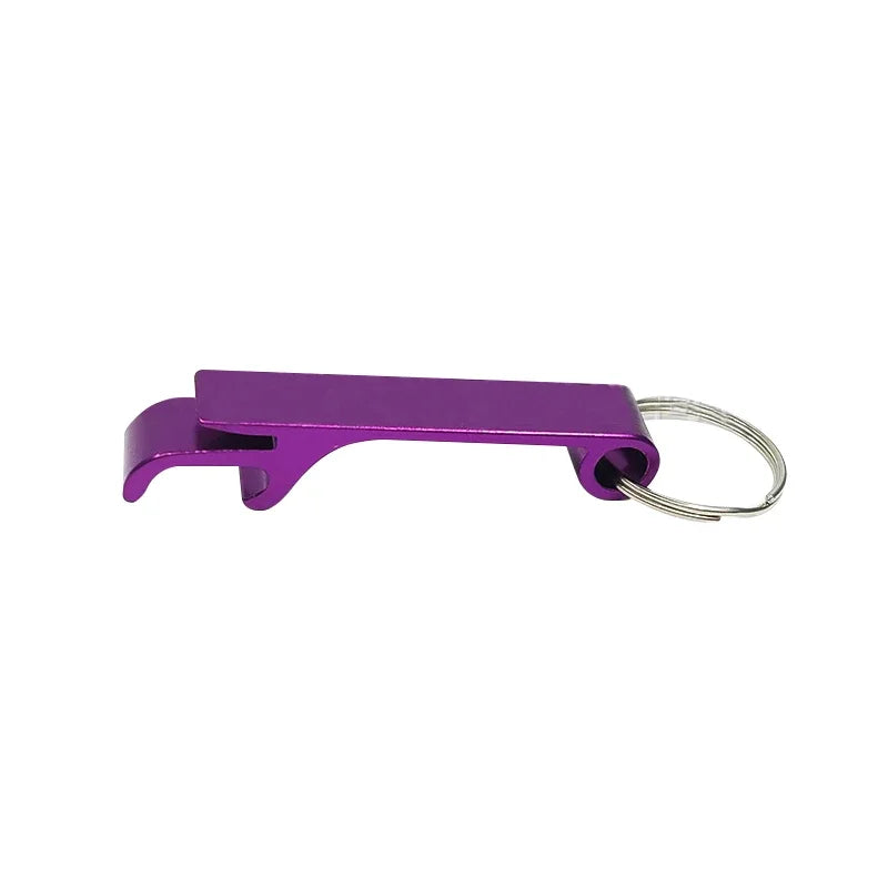 Beer Bottle Opener Protable Wedding Party Favor Gift Free Laser Engrave Logo Customized Keychain Bar Tool Drink Opener Brewery