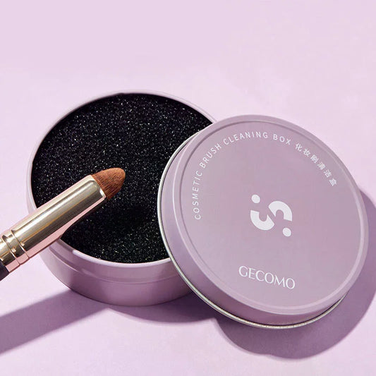 Makeup Brush Cleaning Box Quick Clean Sponge Eyeshadow Brushes Dry Cleaner Cosmetic Wash Clean Powder Tool Makeup Accessories