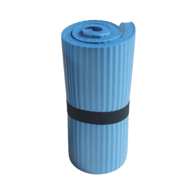 1.5 Cm Extra Thick Yoga Mat Comfortable Non-slip Shock Absorbing Elbow Mat Knee Mat Exercise Slimming Pilates Gymnastics Mat