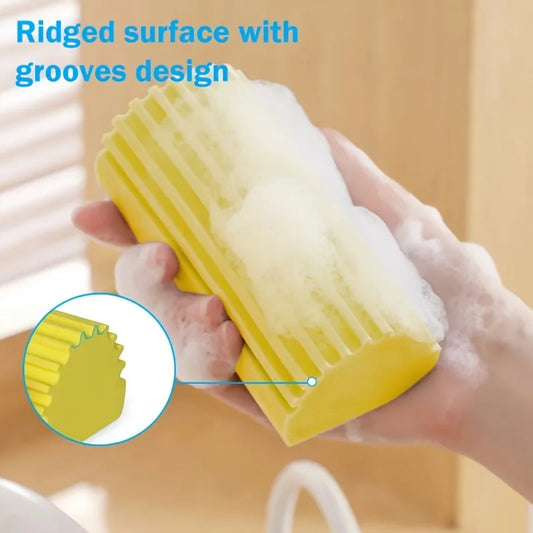 Damp Clean Duster Spong Dusting Wet Duster Powder Cleaning Spong Dust Removal Dusters for Home Car Kitchen Bathroom Scrub