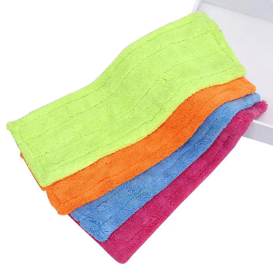 Reusable Floor Dust Household Mop Pad for Spray Mop Cleaning Pad Cloth Flat Refill Replacement