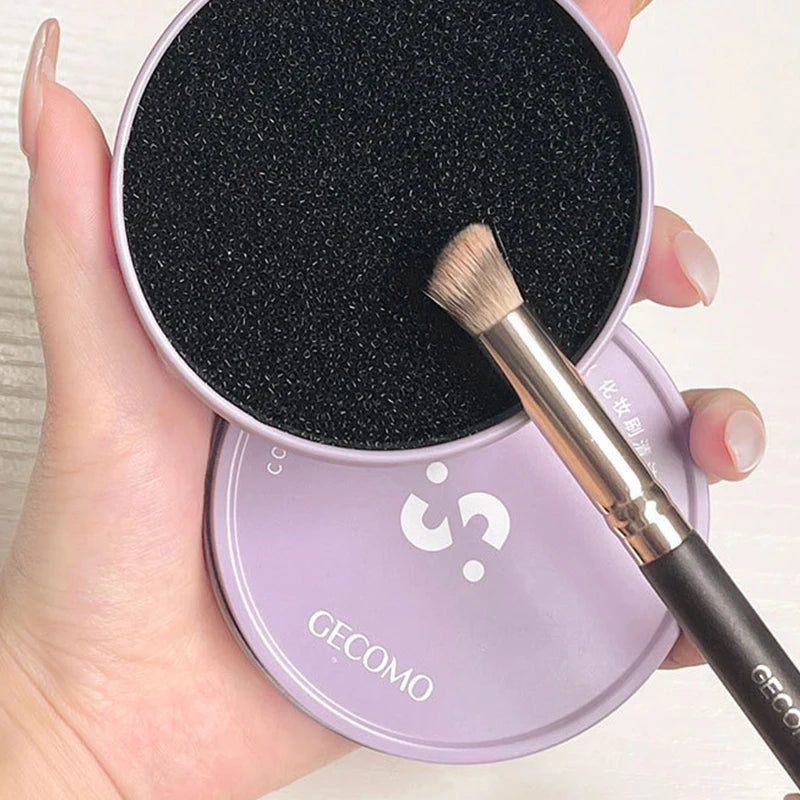 Makeup Brush Cleaning Box Quick Clean Sponge Eyeshadow Brushes Dry Cleaner Cosmetic Wash Clean Powder Tool Makeup Accessories