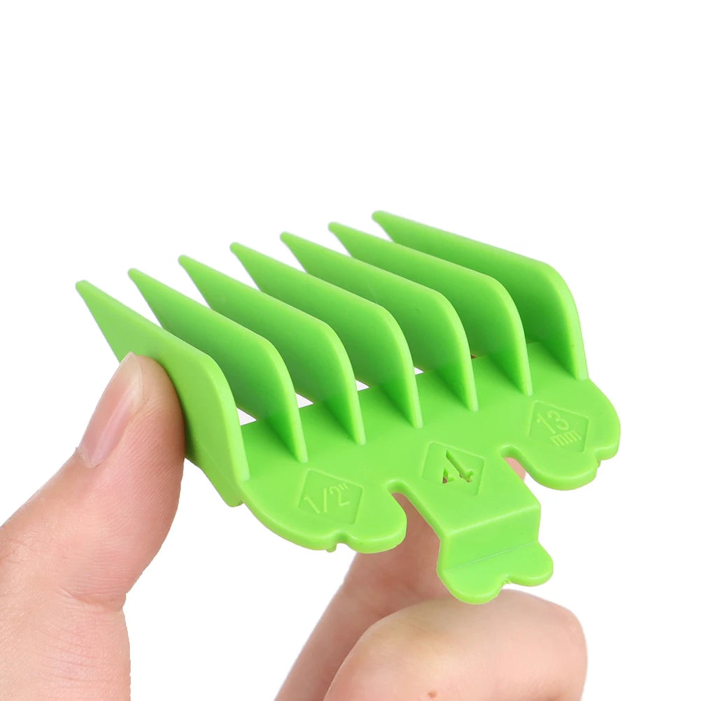 10pcs Hair Limit Comb Set Hair Clipper Guide Combs 1.5/3/4.5/6/10/13/16/19/22/25mm Cutting Guides for Whal Clippers Barber