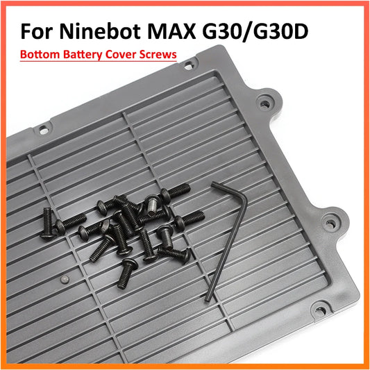 Bottom Battery Cover Screws for Ninebot MAX G30 G30LP G30D Electric Scooter Stainless Steel Metal Screw Parts