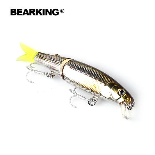 Bearking Brand 1PC AS-S85 Hard Fishing Lures Minnow  9cm 7.2g Artificial Baits Deep Diving Wobblers Fishing Tackles