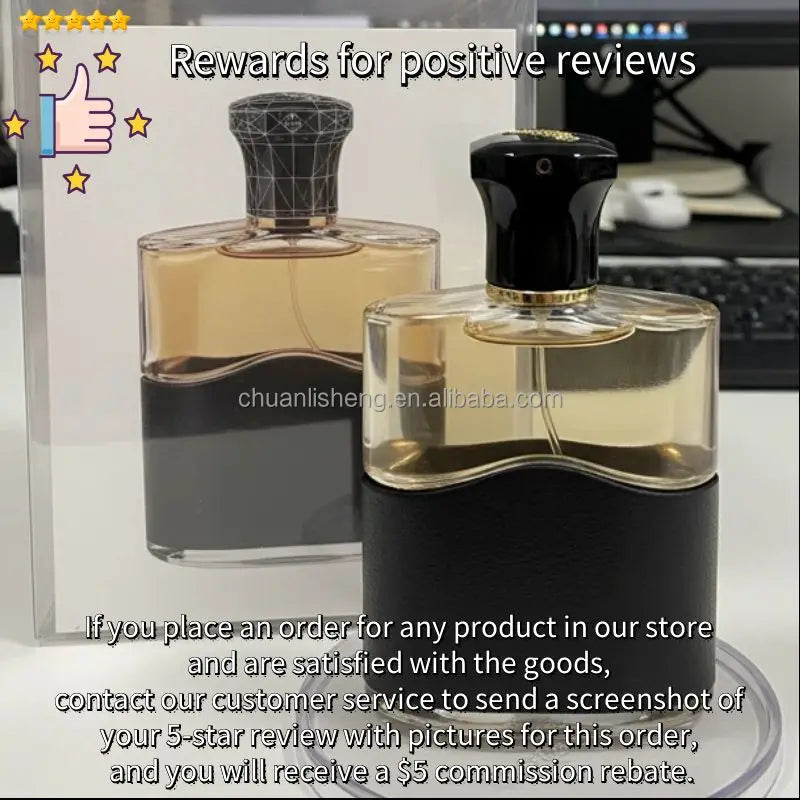 B In-store Consultation Gets You $5 US EU Warehouse 2-5 Days Arrive Brand Original Men's Luxury Spritz Perfume Gift Box Suit.