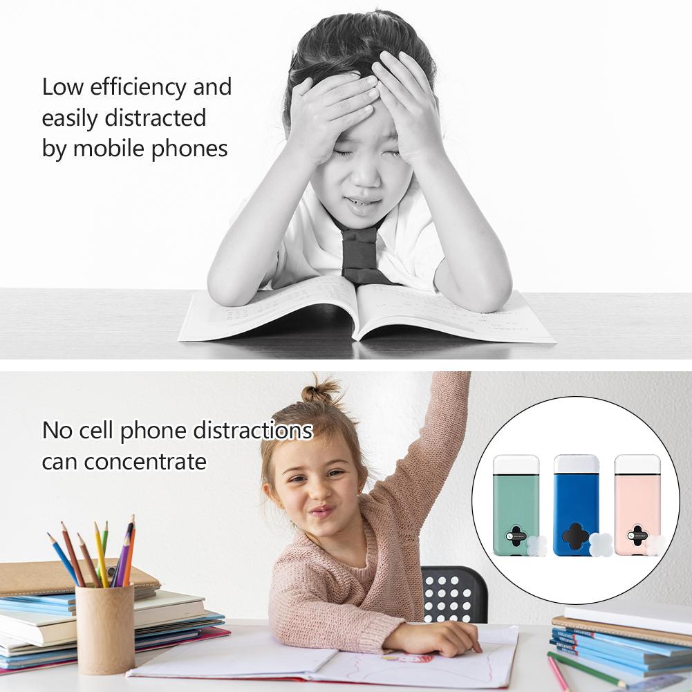 Smart Phone Lock Box Timer Bag Portable Mobile Phone Safe Locking Case Self-Discipline Cell Phones Timed Lockbox ﻿