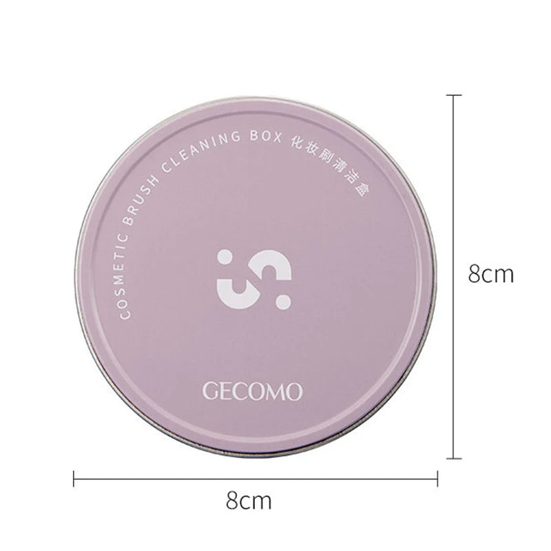 Makeup Brush Cleaning Box Quick Clean Sponge Eyeshadow Brushes Dry Cleaner Cosmetic Wash Clean Powder Tool Makeup Accessories
