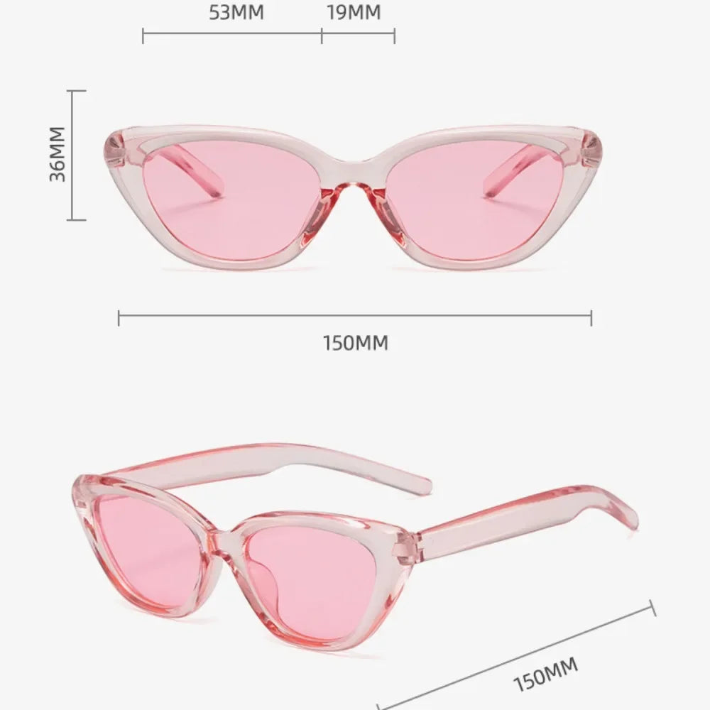 KOREAN Jennie Cat Eye Sunglasses Anti-UV Trending Sunnies Unisex