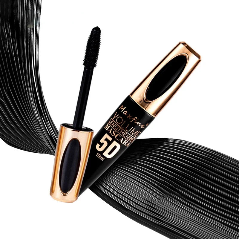 Waterproof Anti-sweat Mascara Lengthens Eyelashes Extension Blue Silk Fiber Mascara Female Non-smudge Mascara Makeup Cosmetic