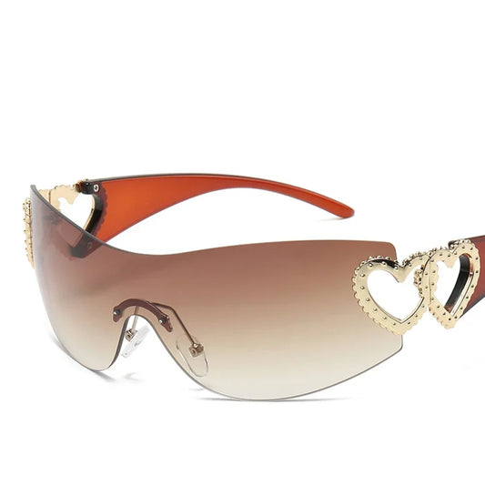 2025 Luxury Trending Pink Women's Sunglasses Vintage Designer Shade Fashion Goggles