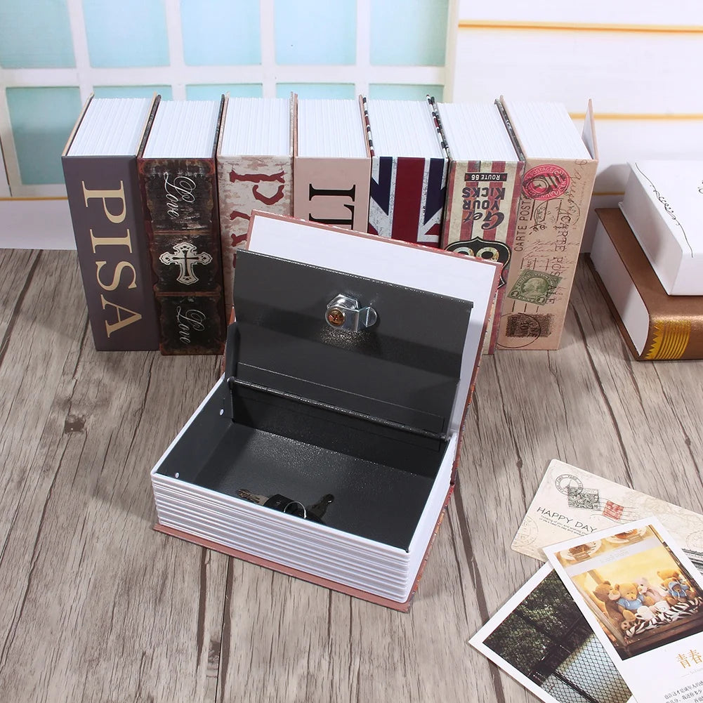 Book Safe Dictionary Book Secret Safe Security Box Money Cash Jewelry Lock Box Security Book Box Security Box Security Lock Book