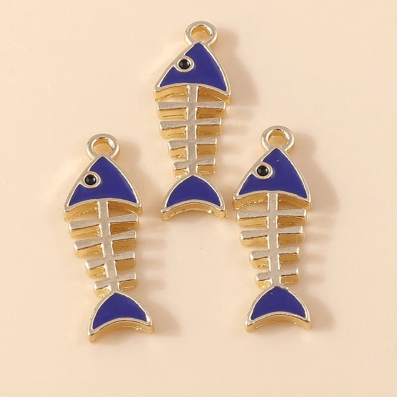 20pcs Cartoon Animal Charms Enamel Cat Charms Pendants for Jewelry Making Drop Earrings Necklaces Bracelets Accessories DIY Gift