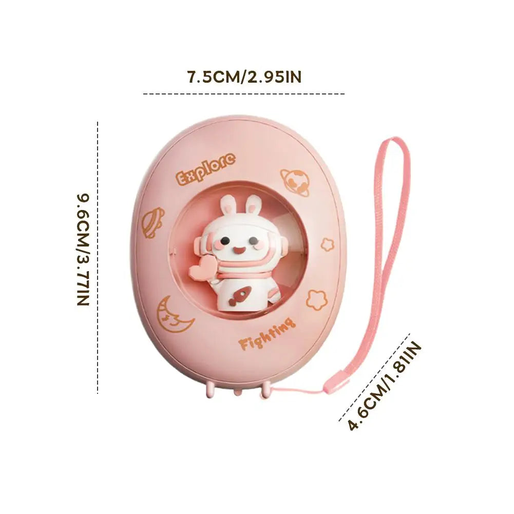 Mini Hand Warmer Portable Cartoon Design 1200mAh Battery USB Rechargeable Fast Winter Warm Tool Ambient Light Trending Now