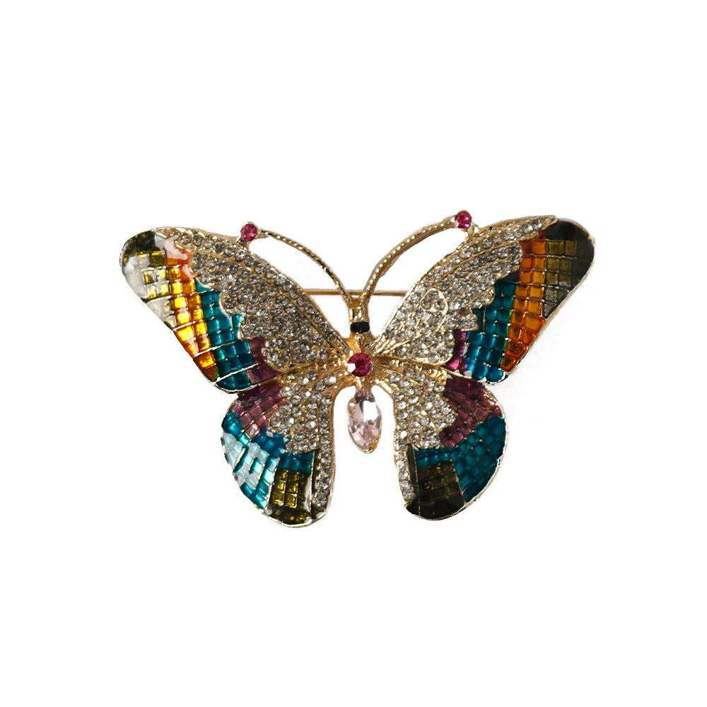 Butterfly Brooch Trending Dragonfly Brooch Women's Shawl Fixed Flower Pin