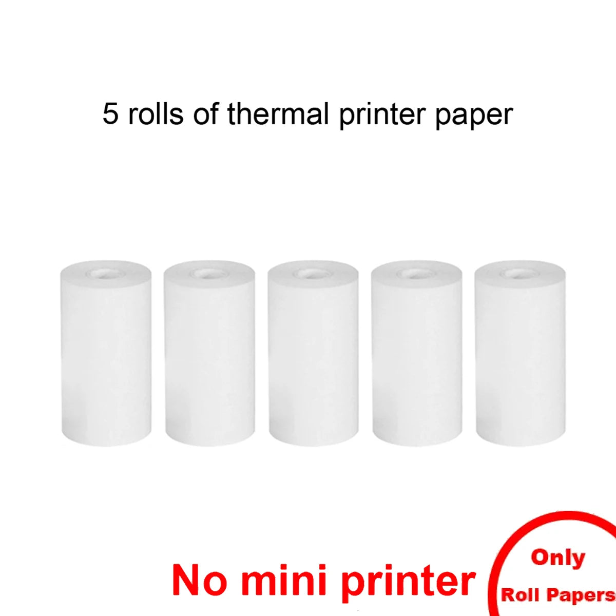 Wireless Mini Thermal Printer Wireless Mini Thermal Printer, Portable Label Maker, 200dpi High Resolution, USB Rechargeable