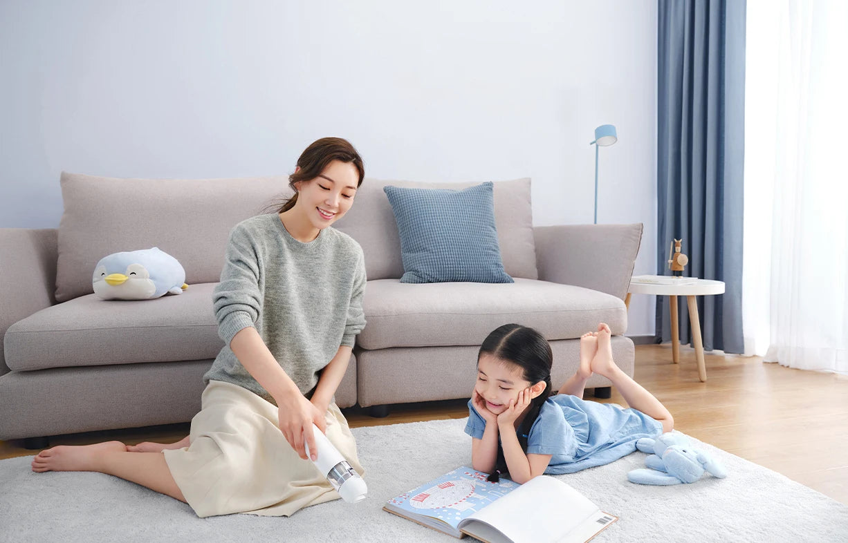 Xiaomi Mi Mini Vacuum Cleaner, 13000Pa Portable Wireless One-Button Start 88000RPM Brushless Motor with Multi Nozzles for Car