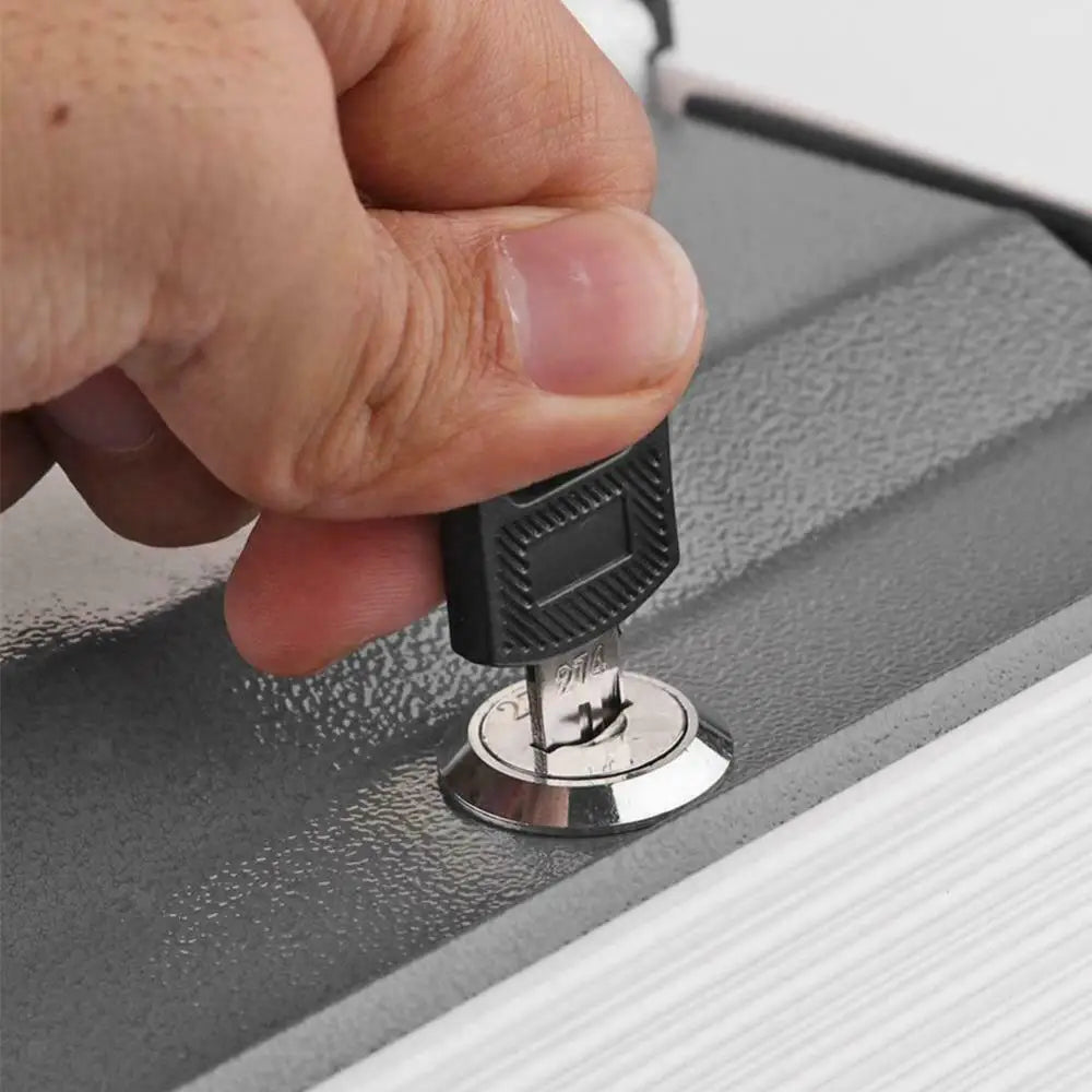 Bank Savings Bank Secret Stash Booksafe Key Box With Lock Dictionary Hollow Book Safe Diversion Metal Box Simulated Book Safe