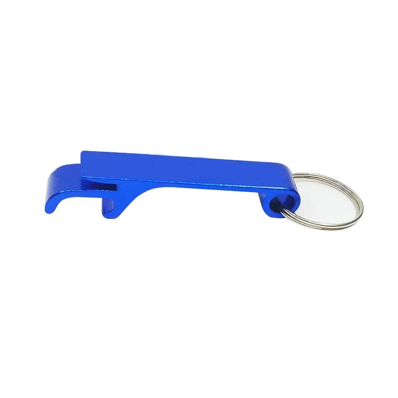 Beer Bottle Opener Protable Wedding Party Favor Gift Free Laser Engrave Logo Customized Keychain Bar Tool Drink Opener Brewery