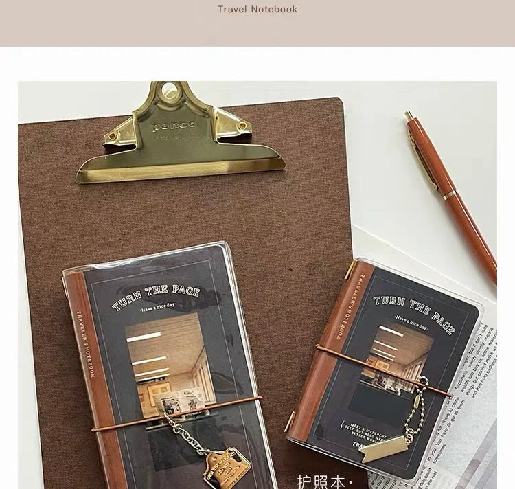 TN Passport book Travel Notebook High Quality Diary journal notebook  American retro Business Office School Meeting Notepad