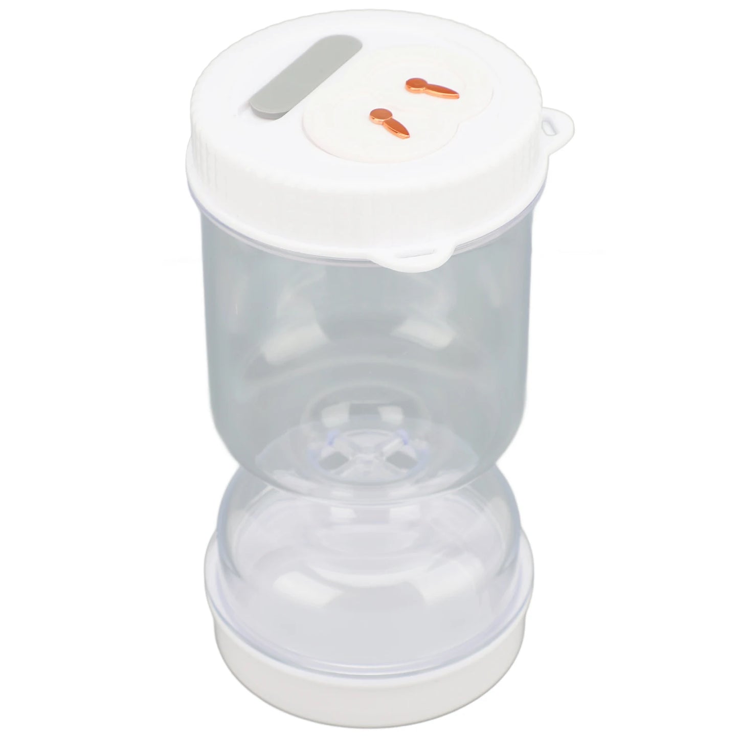 Pickle  Separator Jar ABS Pickle Olive Hourglass Jar Multi Purpose Leakproof Dry Wet Depart Organizer For Home Kitchen