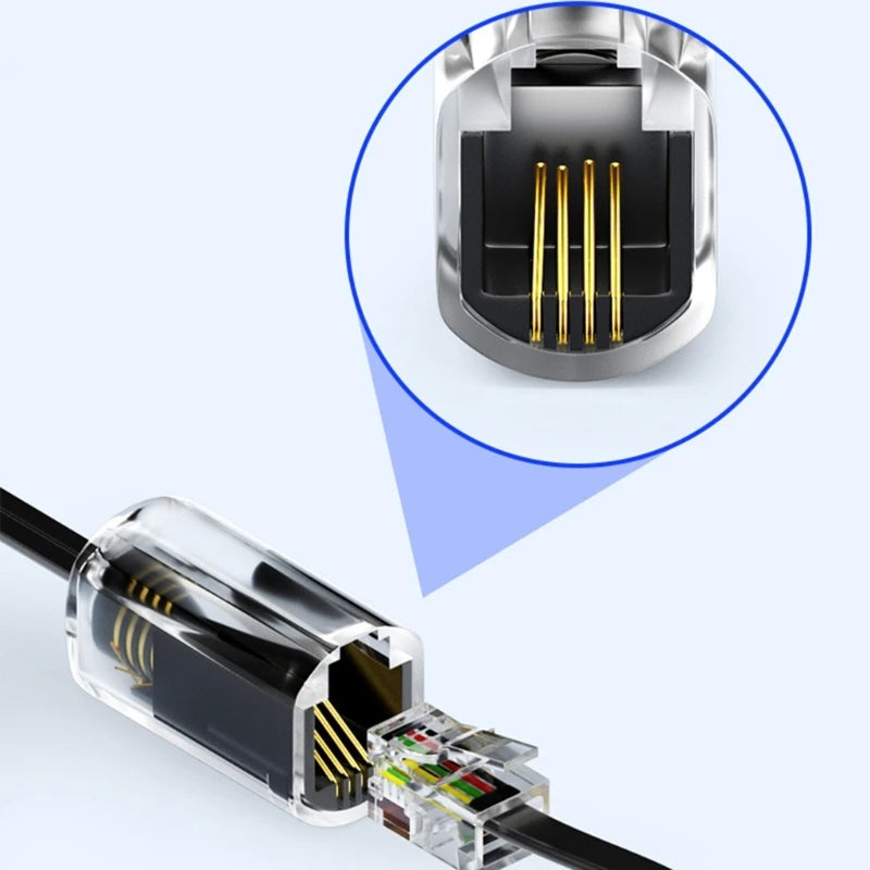 Rotatable Anti-Tangle Cord Telephone Cord Detangler Untangling Twisted Cord Universal 360degree Rotatable Cable