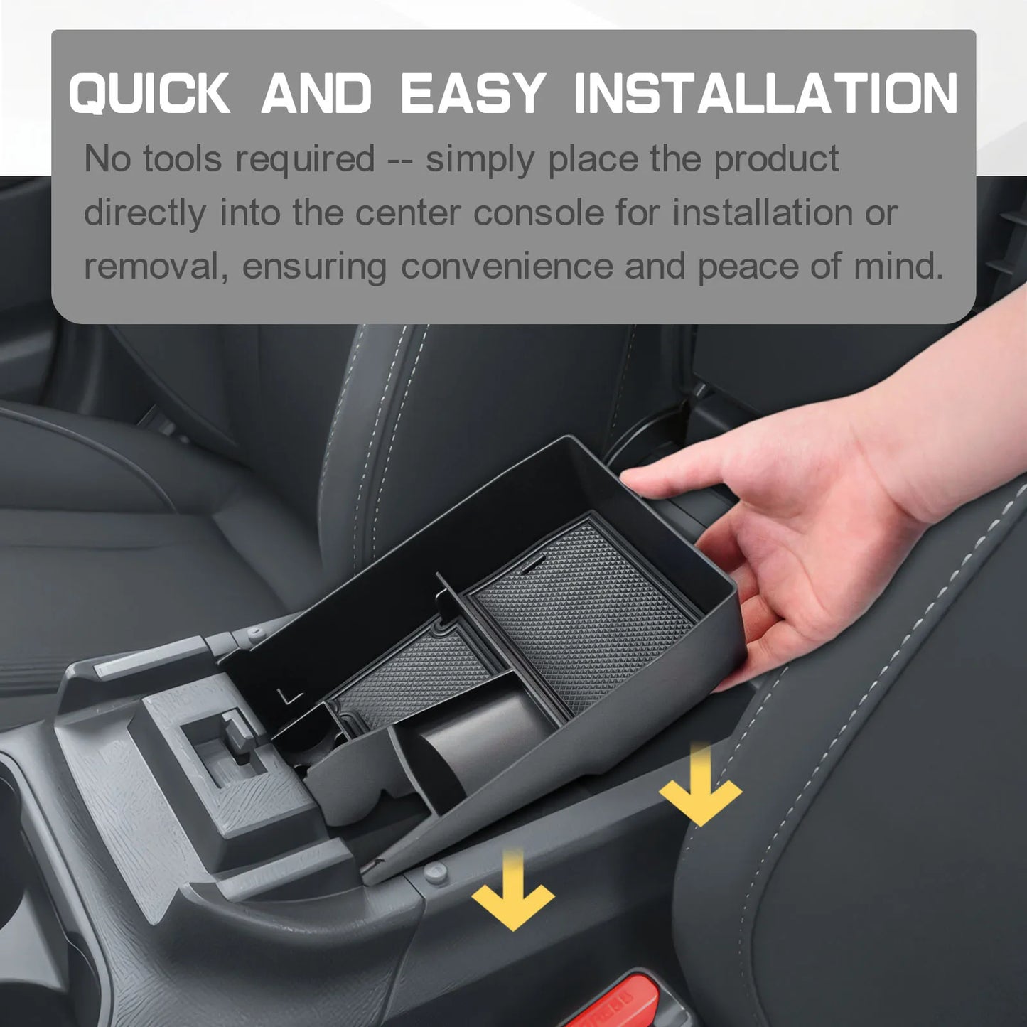 Armrest Storage Box Tray For2025 2024 2023 2022 2021 2020 Subaru Outback & Legacy Center Console Organizer Interior Accessories