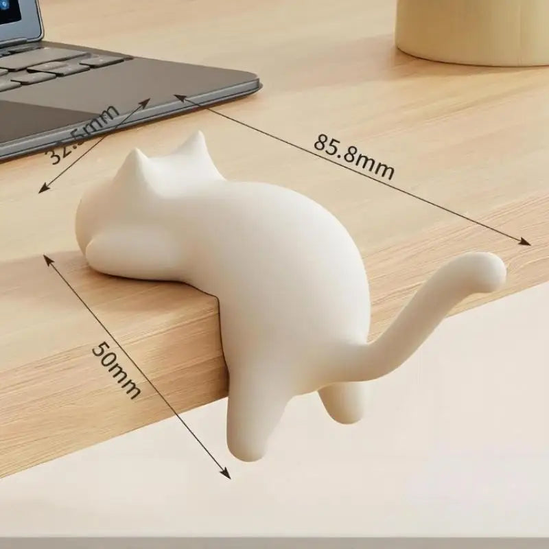 Cute Cat Bag Hook Hanger Table Hook Handbag Backpack Travel Bag Organizer Holder Home Office Decor Desk Side Hooks Portable