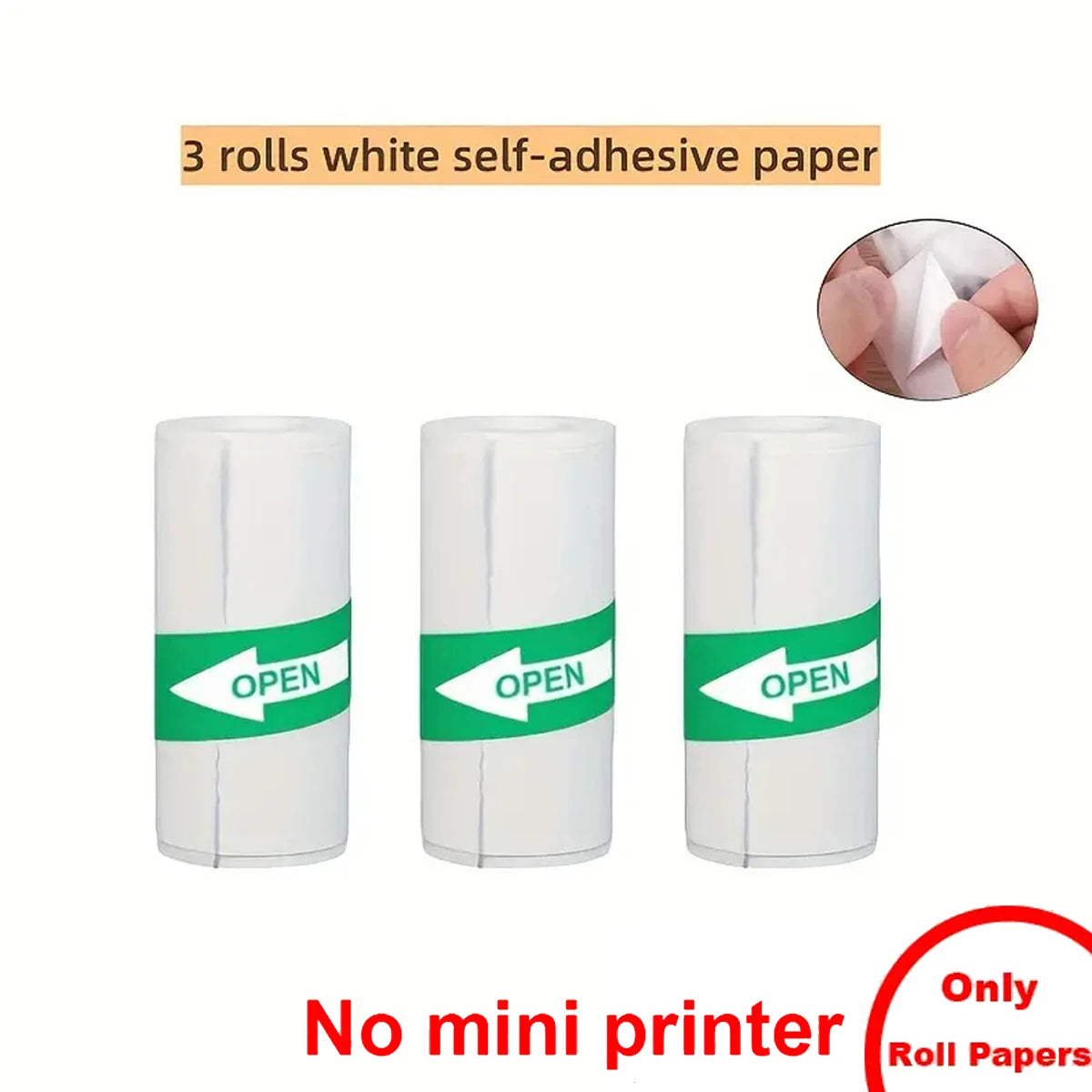 Wireless Mini Thermal Printer Wireless Mini Thermal Printer, Portable Label Maker, 200dpi High Resolution, USB Rechargeable