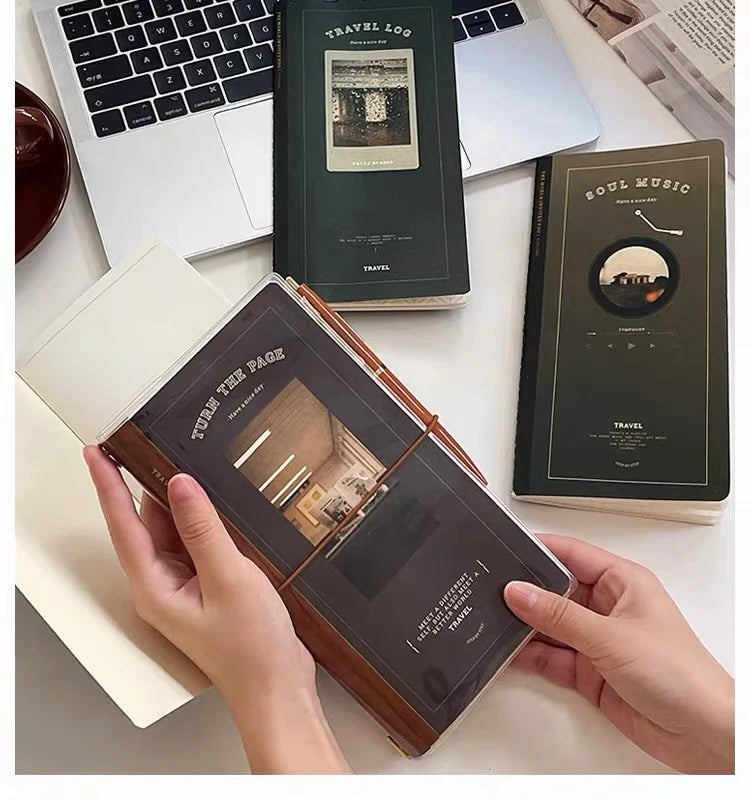 TN Passport book Travel Notebook High Quality Diary journal notebook  American retro Business Office School Meeting Notepad