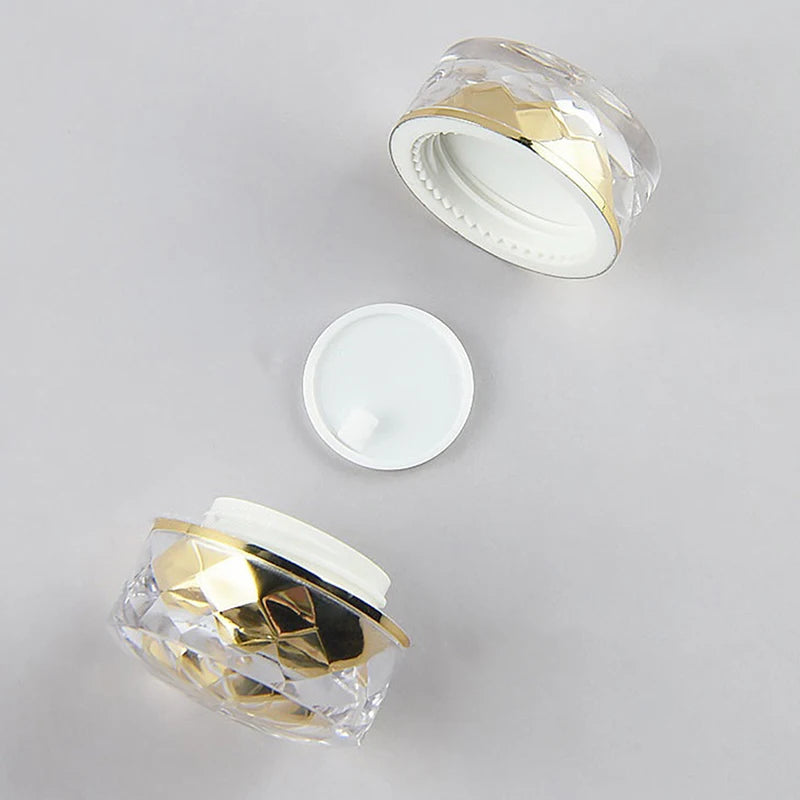 7g Empty Eye Face Cream Jar Body Lotion Packaging Bottle Sample Travel Refillable Cosmetic Storage