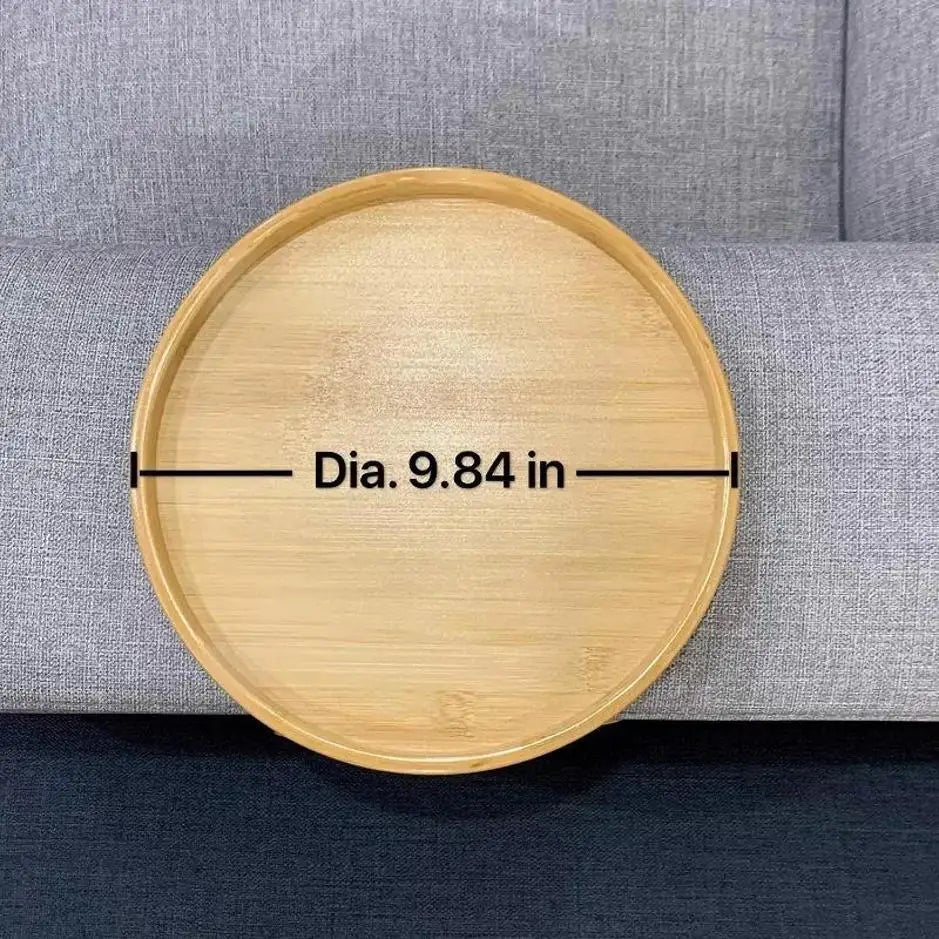 Sofa Tray Table Sofa Armrest Clip-On Tray Natural Bamboo Sofa Trays Practical TV Snack Trays For Remote Control Coffee Snacks
