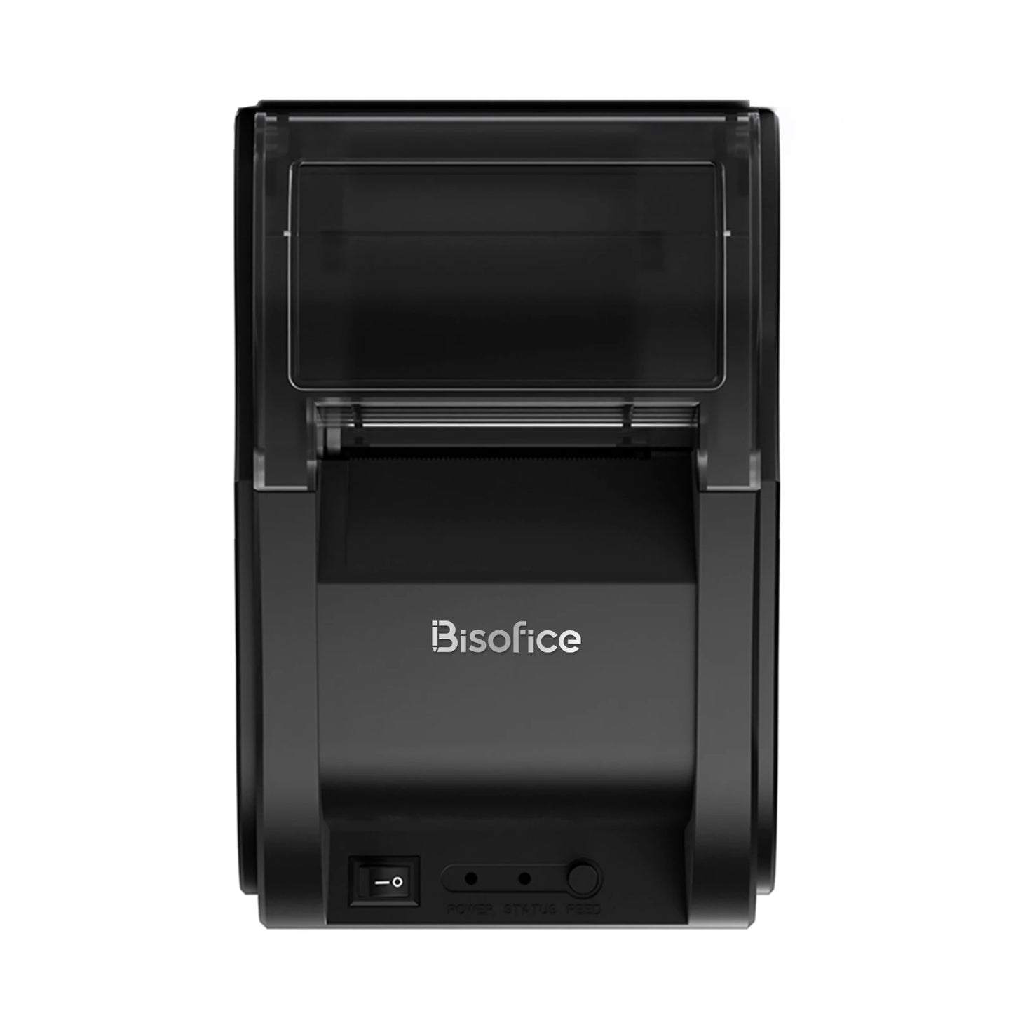 Wireless Barcode Printer USB BT Printer 58mm Desktop Thermal Receipt Printer with 1 Roll Paper Inside Support ESC Command