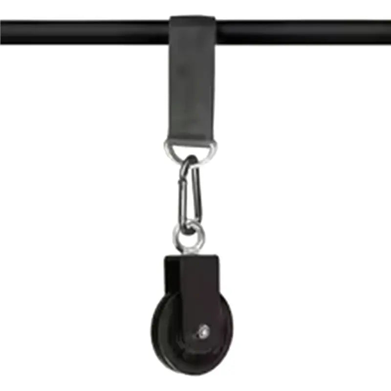 RALCA-Gym Cable Equipment Wheel 360° Rotation Silent Pulley With Hanging Straps& Carabiner Cable Machine DIY Attachment