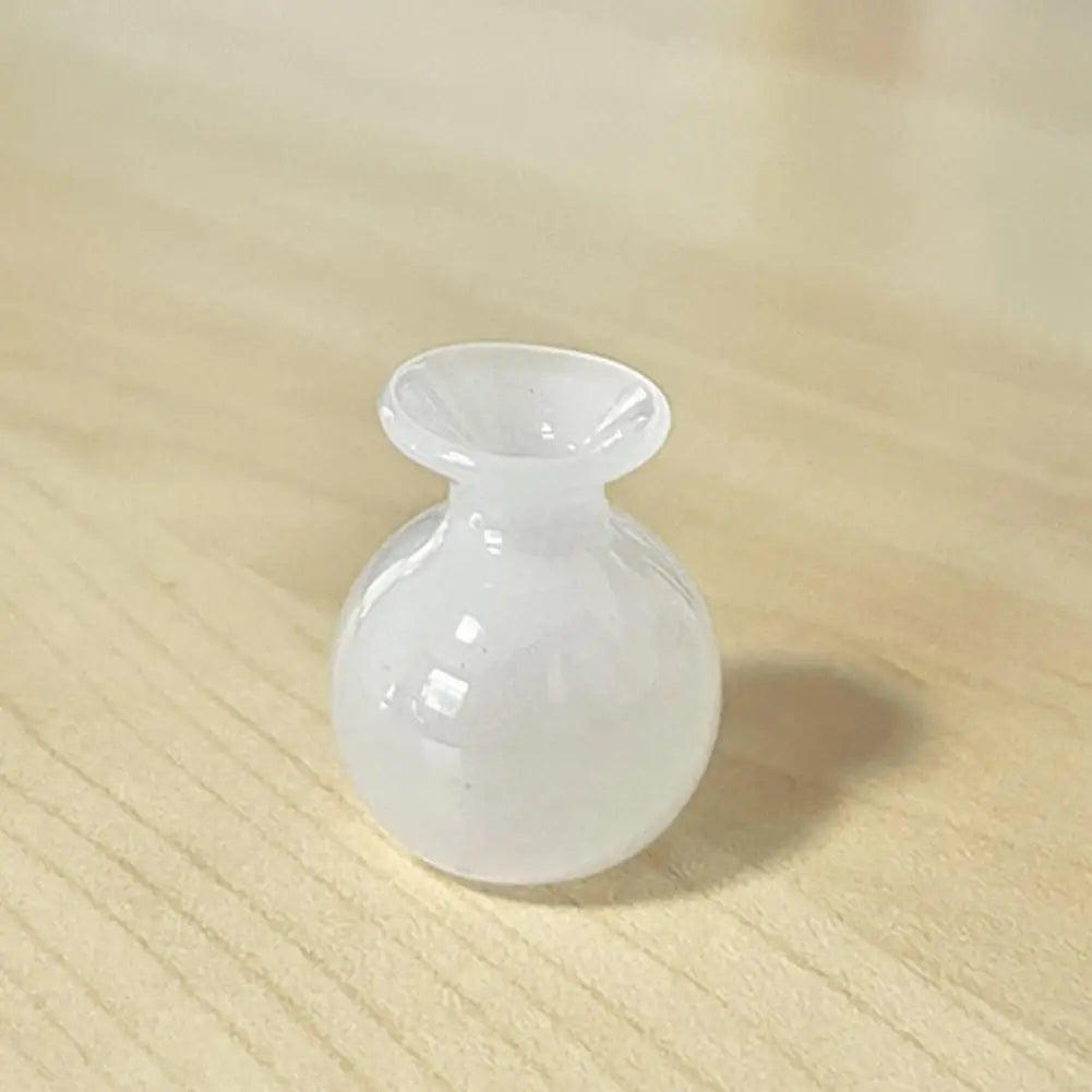 Durable Mini Vase Magnet 3d Miniature Flower Vase Decoration for Home Office Kitchen Glass Vase Refrigerator Decor Ornament Mini