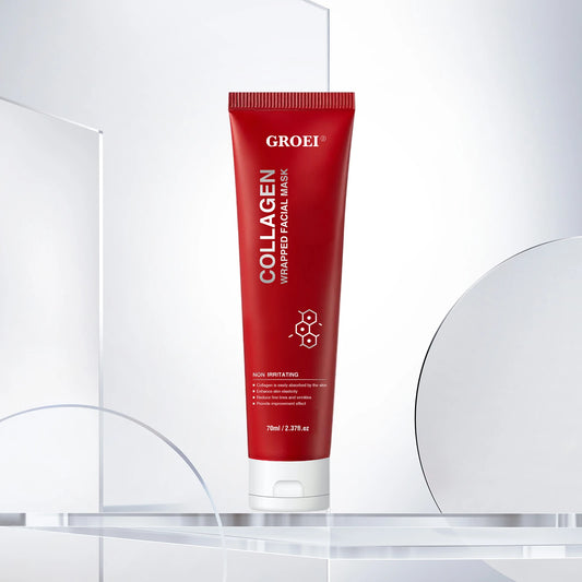 Collagen Peel-Off Face Mask 70ml Hydrating Anti-Wrinkle for Improving Elasticity & Firmness, All Skin Types Wrapping Facial Mask