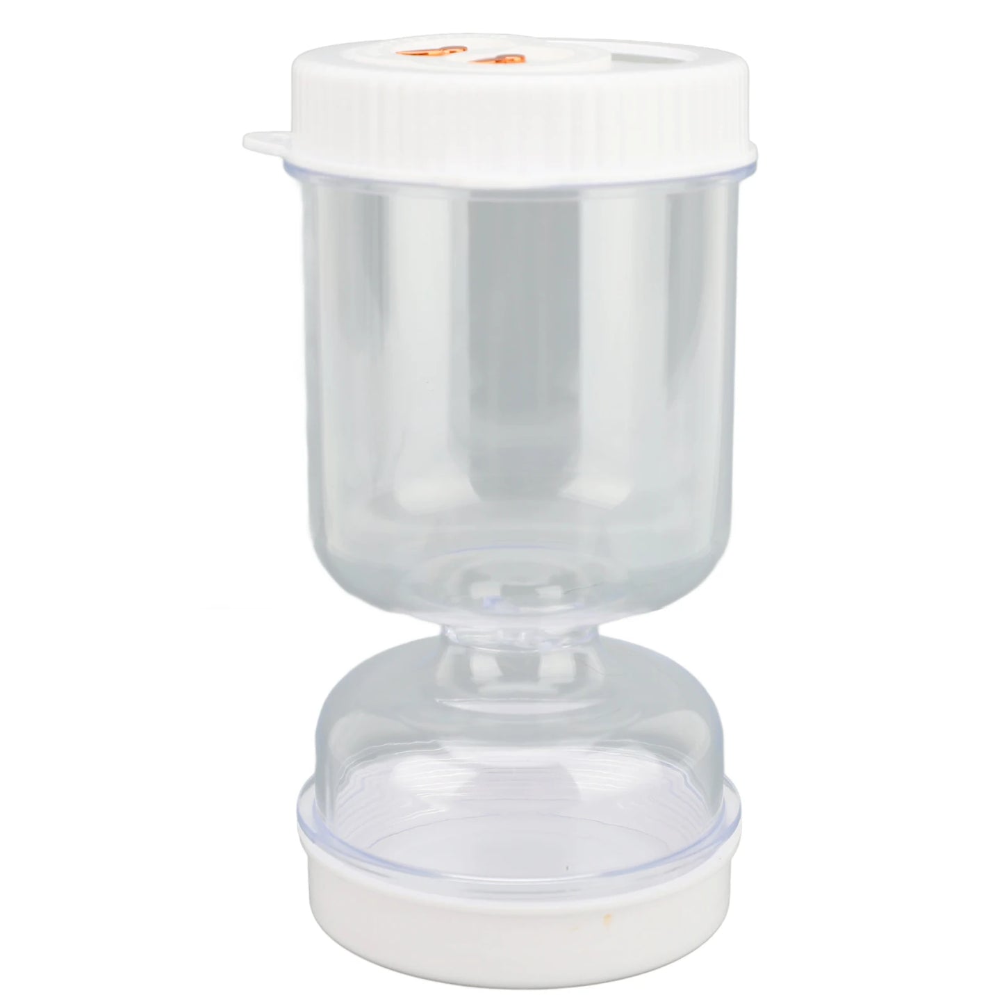 Pickle  Separator Jar ABS Pickle Olive Hourglass Jar Multi Purpose Leakproof Dry Wet Depart Organizer For Home Kitchen