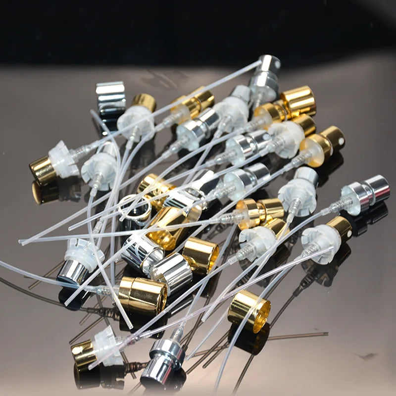 13/15mm Electrochemical Aluminum Atomizing Spray Head Bayonet Type Aluminum Perfume Bottle Matching Nozzle