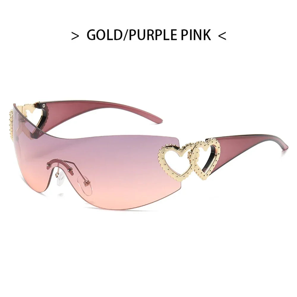 2025 Luxury Trending Pink Women's Sunglasses Vintage Designer Shade Fashion Goggles