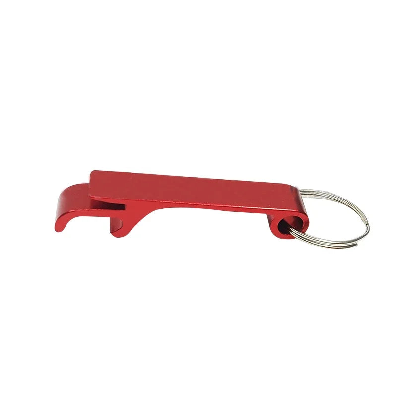 Beer Bottle Opener Protable Wedding Party Favor Gift Free Laser Engrave Logo Customized Keychain Bar Tool Drink Opener Brewery