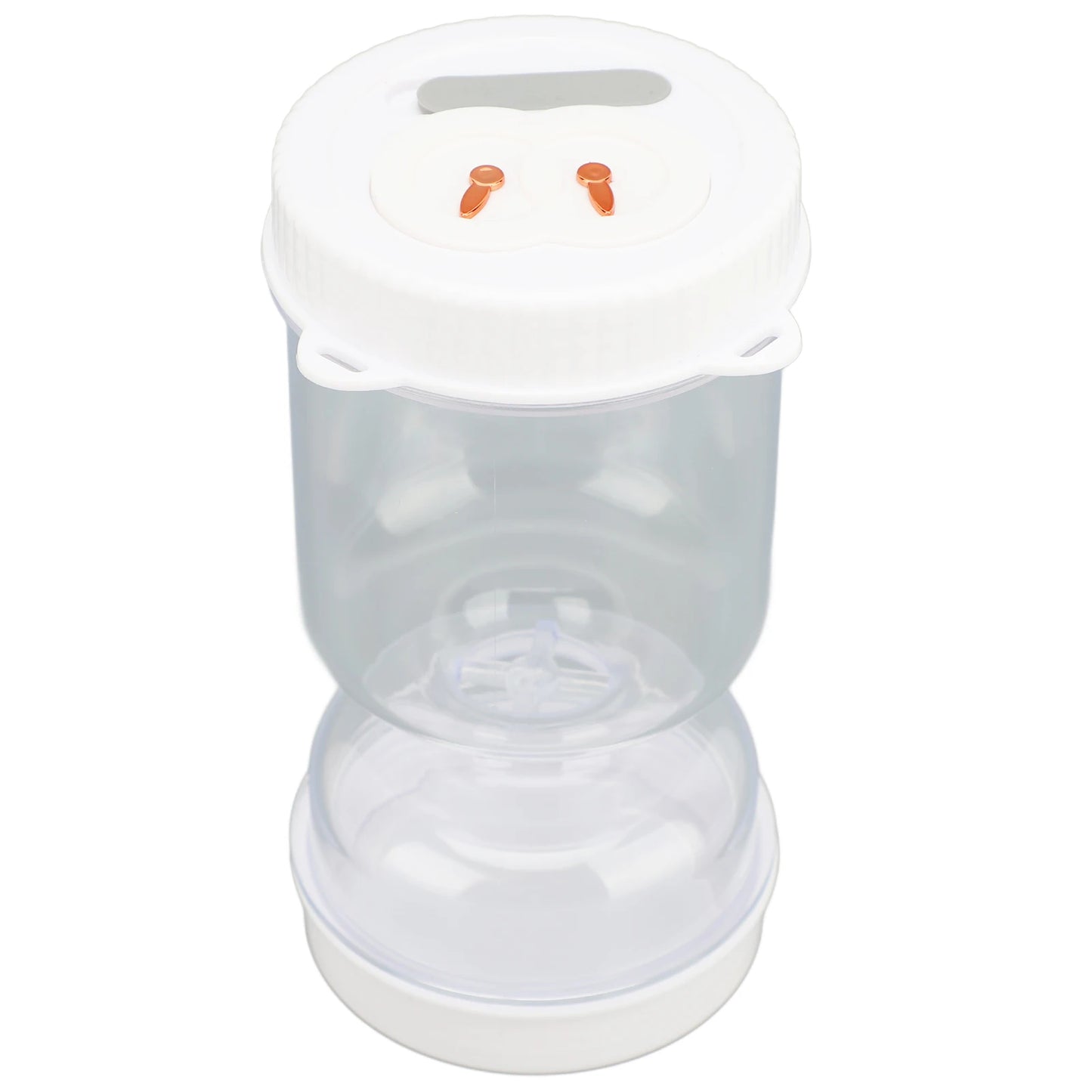 Pickle  Separator Jar ABS Pickle Olive Hourglass Jar Multi Purpose Leakproof Dry Wet Depart Organizer For Home Kitchen