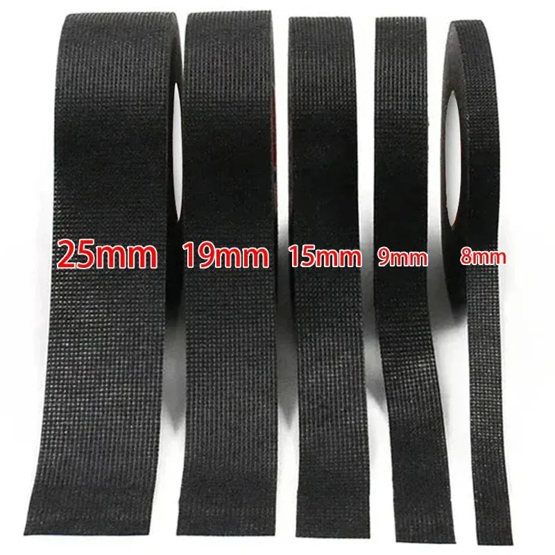 Electrical Tape Heat Resistant Wiring Harness Fabric Waterproof  Automotive Insulating Adhesive Cloth for Cable Wire Wrap 1-10Pc