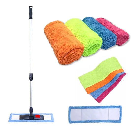 Reusable Household Practical Floor Dust Cloth Flat Refill Replacement for Spray Mop Cleaning Pad