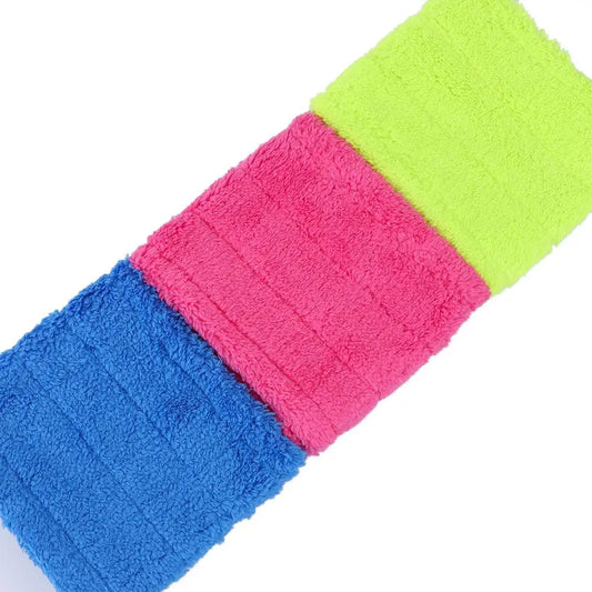 Reusable Floor Dust Household Mop Pad for Spray Mop Cleaning Pad Cloth Flat Refill Replacement