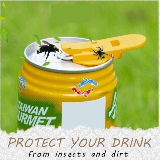 6pcs Sodas Can Opener Manual Reusable Opener for Coke Beer Soda Drink Aluminum Beverage Can Top Ring Opener Tools Easy to Use