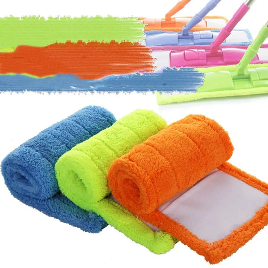 Reusable Household Practical Floor Dust Cloth Flat Refill Replacement for Spray Mop Cleaning Pad
