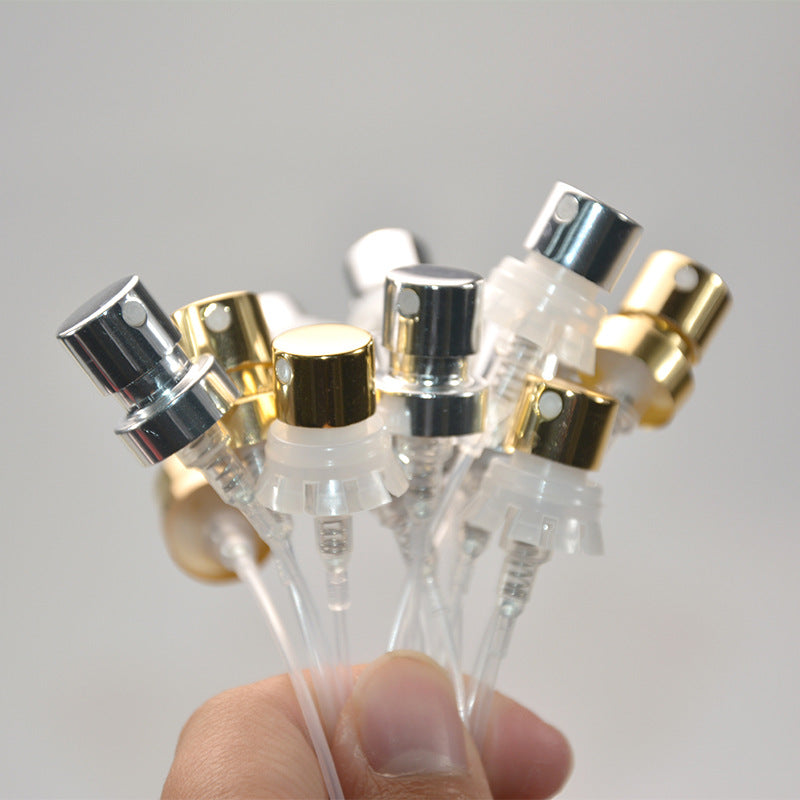 13/15mm Electrochemical Aluminum Atomizing Spray Head Bayonet Type Aluminum Perfume Bottle Matching Nozzle
