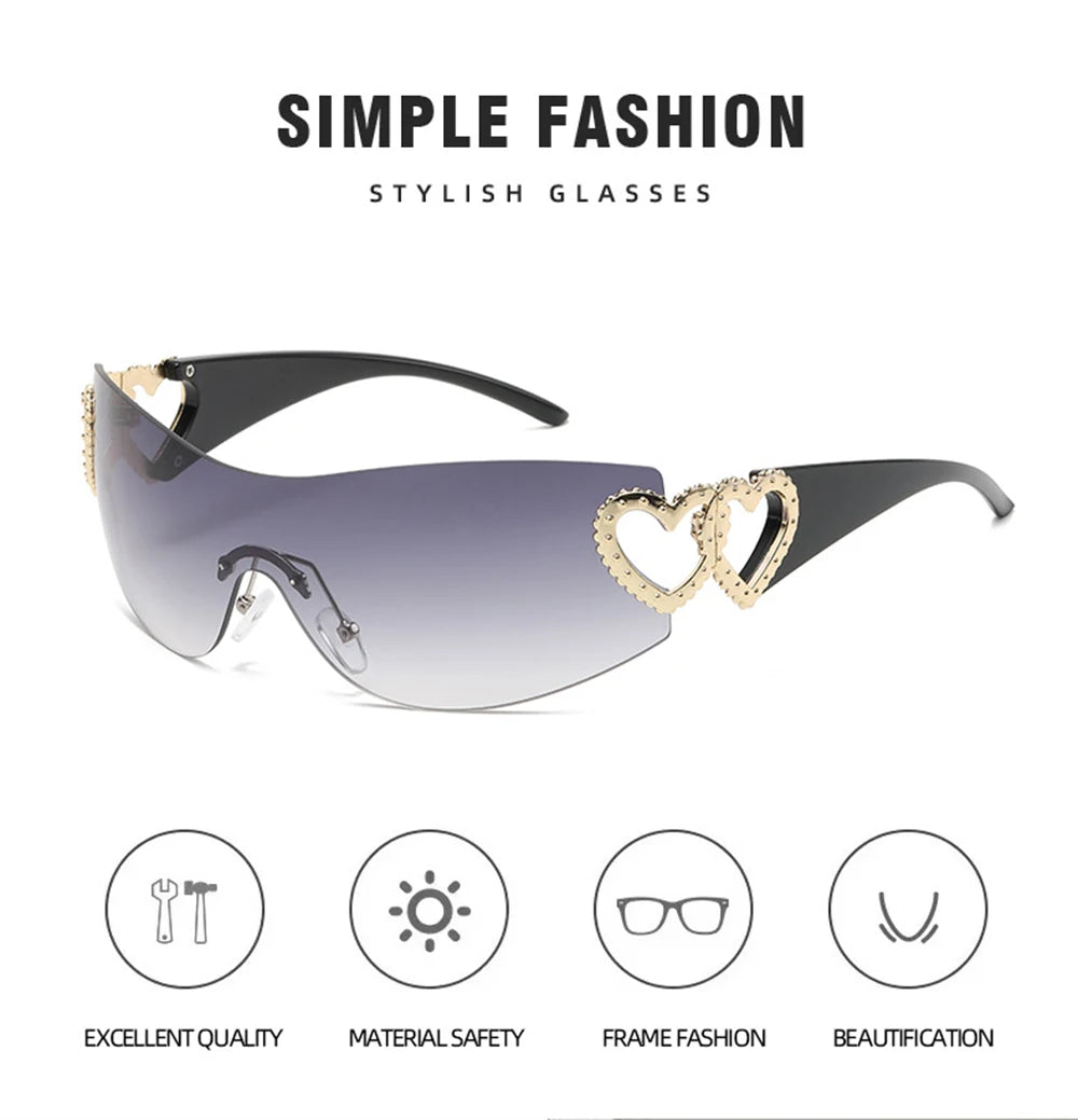 2025 Luxury Trending Pink Women's Sunglasses Vintage Designer Shade Fashion Goggles
