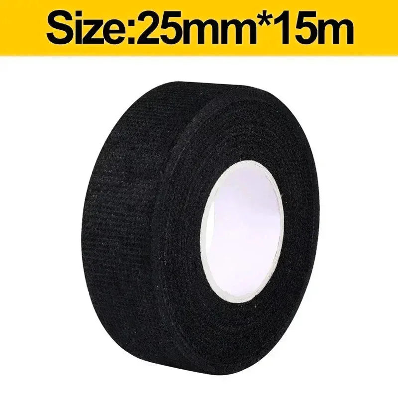 Electrical Tape Heat Resistant Wiring Harness Fabric Waterproof  Automotive Insulating Adhesive Cloth for Cable Wire Wrap 1-10Pc