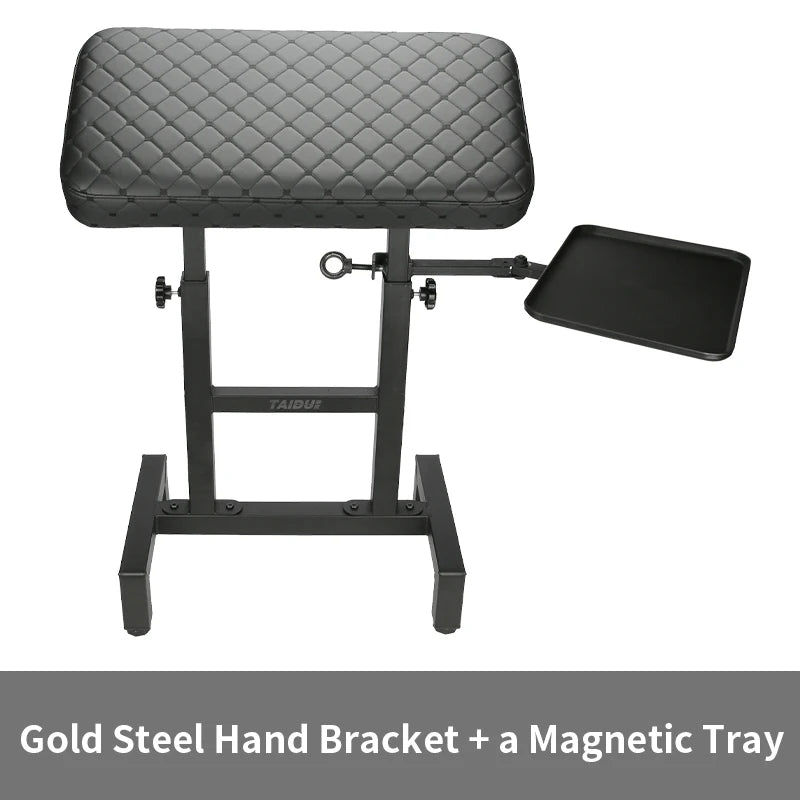 TAIDU Tattoo Armrest Stand With Tray Tattoo Arm Leg Rest Stand Adjust Height 120cm Tattoo Arm Holder Tattoo Equipment